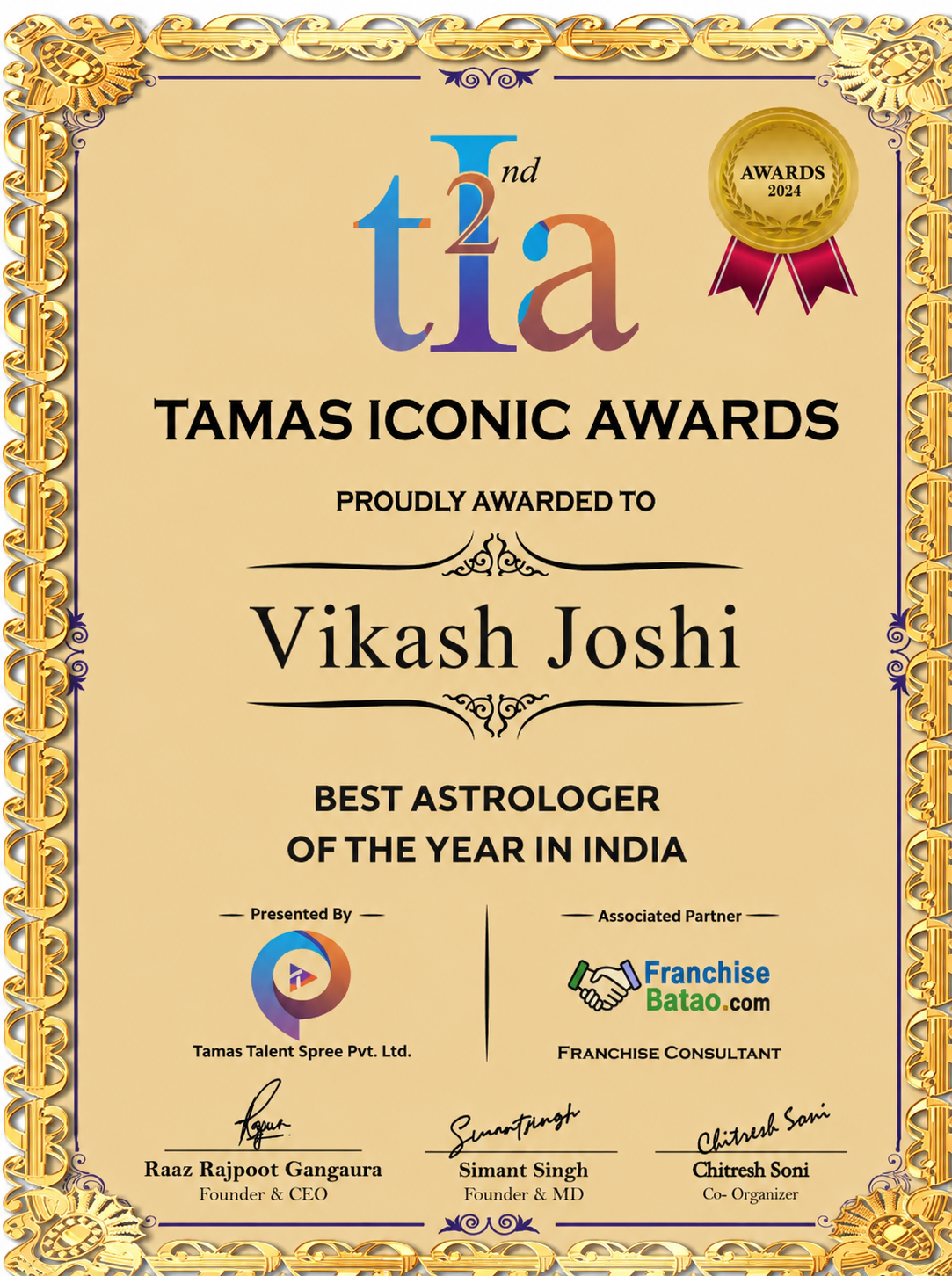 Astrologer Pandit Vikash Kumar Joshi Ji